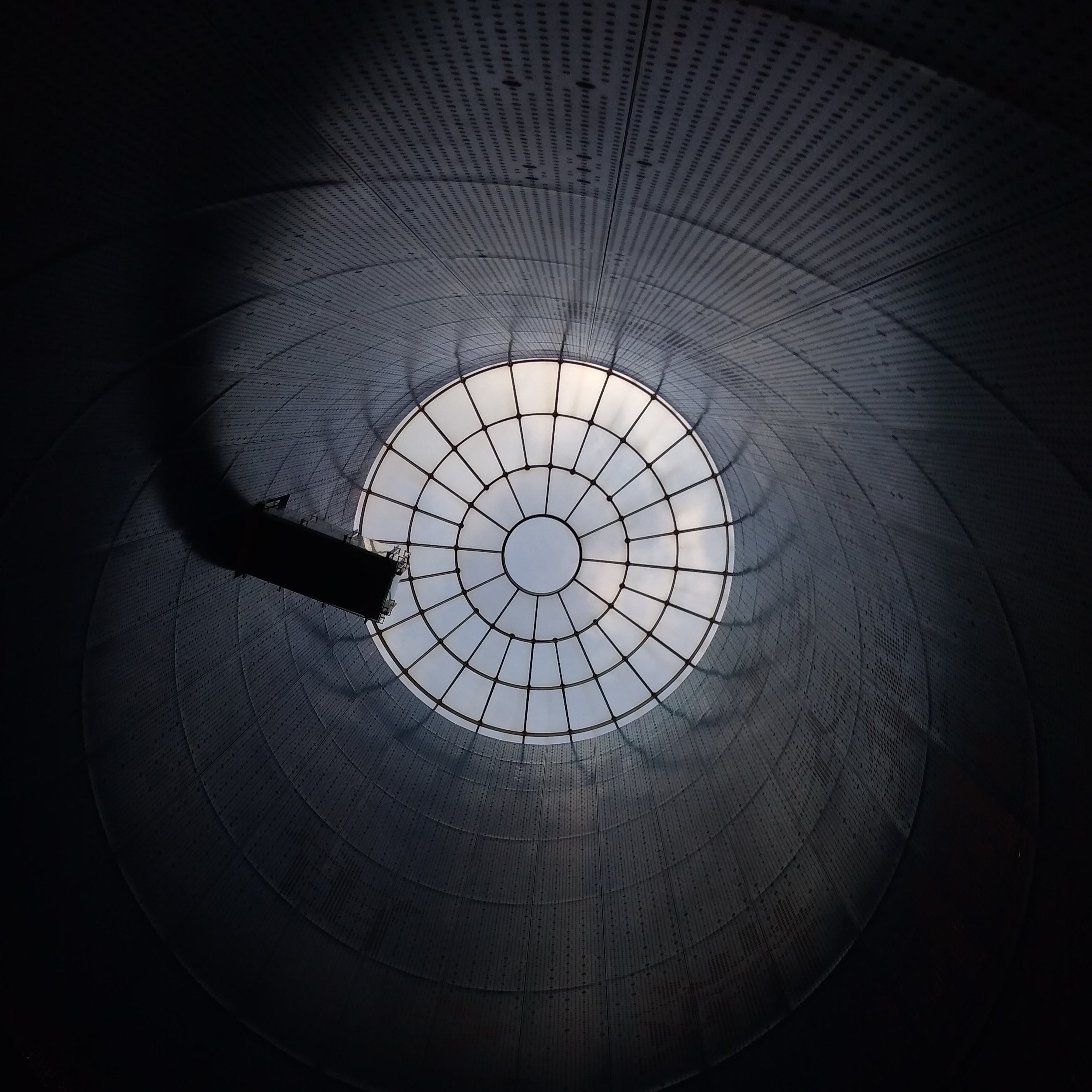 La cupola dell'edificio di Cosmologia.